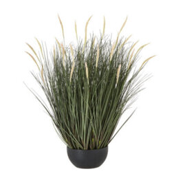 Hill Interiors Fountain Gr Artificial Potted Plant Green (81Cm) - thumbnail 2