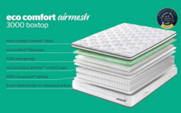 Silentnight Eco Comfort Airmesh 3000 Box Top Mattress King Size - thumbnail 7