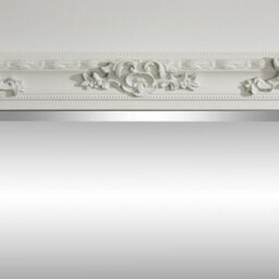The Online Mirror Shop Leaner Mirror Grand Louis Rectangular Shape With White Frame- H 180Cmxw 90Cmxd 6.5Cm For Hanging In Entryway - thumbnail 3