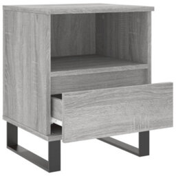 Berkfield Bedside Cabinets 2 Pcs Grey Sonoma 40X35X50 Cm Engineered Wood - thumbnail 7