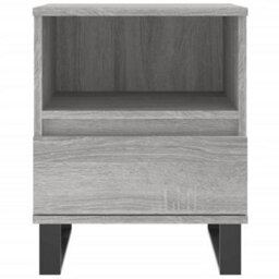 Berkfield Bedside Cabinets 2 Pcs Grey Sonoma 40X35X50 Cm Engineered Wood - thumbnail 6