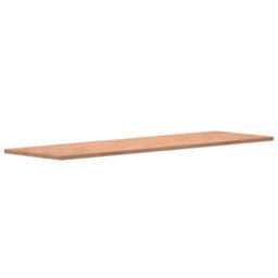 Berkfield Desk Top 200X55X2.5 Cm Solid Wood Beech - thumbnail 4