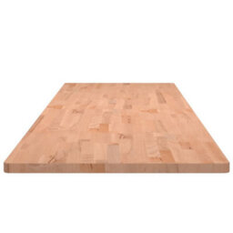 Berkfield Desk Top 200X55X2.5 Cm Solid Wood Beech - thumbnail 6