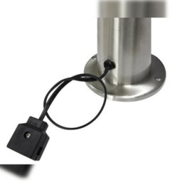 Long Life Lamps Company Modern Stainless Steel Led 12 Volt Bollard Garden Post Light Zlc046 - thumbnail 4