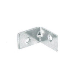 Securit Corner Brace (Pack Of 4) Silver (40mm) - thumbnail 1