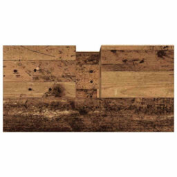 Walplus Bathroom Sink Cabinet Old Wood 65X33X60 Cm Engineered Wood - thumbnail 7