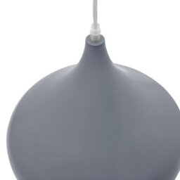 Long Life Lamps Company Vintage Industrial Ceiling Pendant Light Grey Metal Lamp Shade M0095 - thumbnail 5