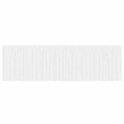 Berkfield Modern Curtains With Curtains Floral White Polyester