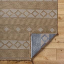 Livabliss Mystery-Washable Tan Beige Ivory Modern Living Dining Jute Rug 79 X 220 Cm Easy Care, Non Shedding - thumbnail 4