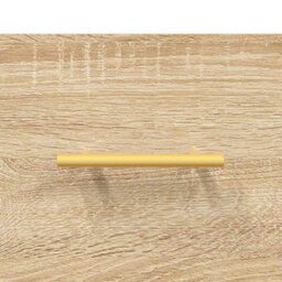 Berkfield Highboard Sonoma Oak 69.5X31X115 Cm Engineered Wood - thumbnail 9