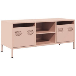 Berkfield Industrial Tv Cabinet Pink 101.5X39X43.5 Cm Cold-Rolled Steel