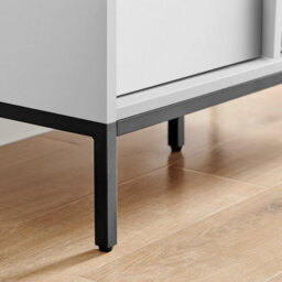 Furniturebox Uk Svit Off-White Small Storage Sideboard - thumbnail 6