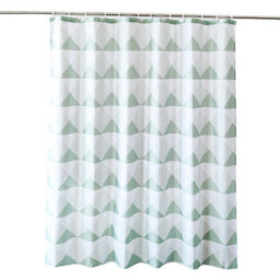 Neel Blue Shower Curtain Polyester Fabric Bathroom Curtain With 12 Curtain Hook Water-Resistant Bath Curtain 180 X 180Cm - thumbnail 7