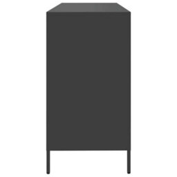 Walplus Sideboard Black 135X39X73.5 Cm Cold-Rolled Steel - thumbnail 6