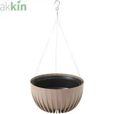 Mira Eco Coffee Hanging Bowl 30Cm Latte