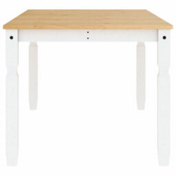 Berkfield Dining Table Corona White 180X90X75 Cm Solid Wood Pine - thumbnail 5