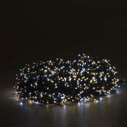 Shatchi 100 Leds Warm And Cool White Christmas String Lights 10M Lit - Multifunction 8 Light Modes - thumbnail 7