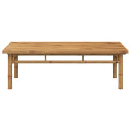 Berkfield Coffee Table 110X55X35 Cm Bamboo - thumbnail 3
