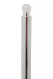 Orsina Elegant Design Chrome Large Toilet Roll Holder, Stable Toilet Holder, Sturdy Roll Holder With Marble Base - thumbnail 3