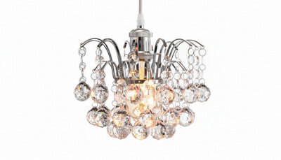 Modern Chandelier Ceiling Light Shades Acrylic Crystal Pendant Lampshade - image 1