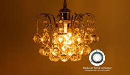 Modern Chandelier Ceiling Light Shades Acrylic Crystal Pendant Lampshade - thumbnail 6
