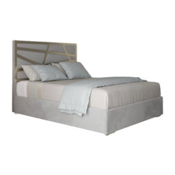 Cloudrest Upholstered Soft Velvet Metal Designer Bed Frame - thumbnail 6