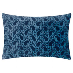 Paoletti Boteh Velvet Cotton Cushion Cover