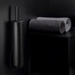 Cosmic Toilet Brush, Black Matt, Freestanding Or Wall-Mounted. Collection Bwc - thumbnail 4
