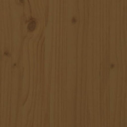 Berkfield Bed Headboard Honey Brown 105.5X4X100 Cm Solid Pine Wood - thumbnail 5