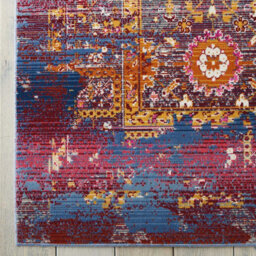 Luxurious Traditional Rug, Stain-Resistant Floral Rug, Persian Rug For Bedroom, Livingroom, & Diningroom-115Cm (Circle) - thumbnail 2
