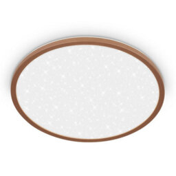 Briloner Slim Led Panel Ceiling Light Living Room Neutral White Starry Sky Effect 37,5Cm, 22W, 3000Lm - thumbnail 1
