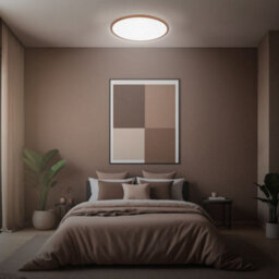 Briloner Slim Led Panel Ceiling Light Living Room Neutral White Starry Sky Effect 37,5Cm, 22W, 3000Lm - thumbnail 2