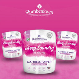 Hollowfibre 3Cm Rebound Mattress Topper - thumbnail 9