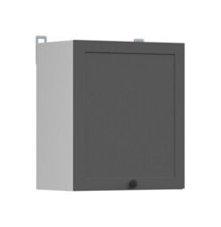 Impact Furniture Kitchen Wall Cabinet 500mm Unit Modern Complete Cupboard Shaker Dark Grey 50Cm 1 Door Junona - thumbnail 5