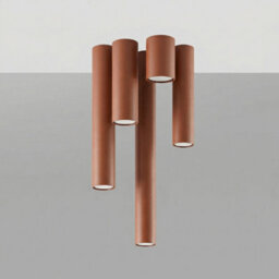 Sollux Lighting Lagos Steel Red Ochre 1 Lights Modern Ceiling Lamps - thumbnail 6