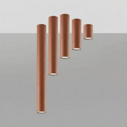 Sollux Lighting Lagos Steel Red Ochre 1 Lights Modern Ceiling Lamps - thumbnail 5