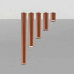 Sollux Lighting Lagos Steel Red Ochre 1 Lights Modern Ceiling Lamps - thumbnail 4