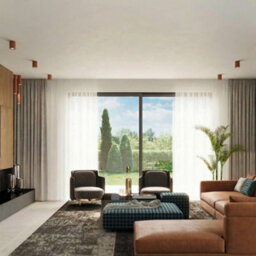 Sollux Lighting Lagos Steel Red Ochre 1 Lights Modern Ceiling Lamps - thumbnail 9