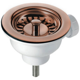 London Sink Company Butler 795 2-Bowl Matt Bronze Ceramic Sit-On Kitchen Sink With Waste - thumbnail 6