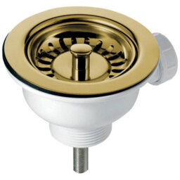 London Sink Company Butler 795 2-Bowl Matt Bronze Ceramic Sit-On Kitchen Sink With Waste - thumbnail 5