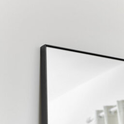 Melody Maison Large Black Thin Framed Leaner Mirror 80Cm X 180Cm - thumbnail 3