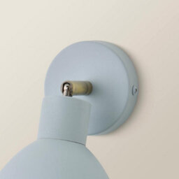 Valuelights Millie Pair Of Powder Blue Scallop Adjustable Wall Lights And Bulbs - thumbnail 3