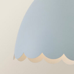 Valuelights Millie Pair Of Powder Blue Scallop Adjustable Wall Lights And Bulbs - thumbnail 4