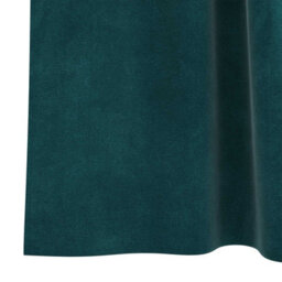 Berkfield Modern Blackout Curtains With Hanging Loops 2 Pcs Dark Green Velvet - thumbnail 7