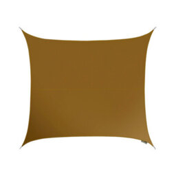 Kookaburra 2M Square Water Resistant Mocha Brown Garden Patio Sun Shade Sail Canopy 96.5% Uv Block With Free Rope - thumbnail 1