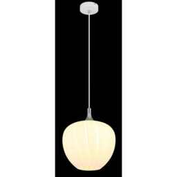 Luminosa Lighting Luminosa Maxy 29Cm Dome Pendant Ceiling Light White Matt Opal Glass Shade 1X E27 - thumbnail 4