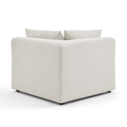 Furniturebox Uk Drift Cream Boucle Fabric 5 Seater U-Shaped Modular Corner Sofa - thumbnail 7