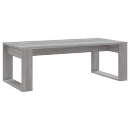 Berkfield Coffee Table Grey Sonoma 102X50X35 Cm Engineered Wood - thumbnail 2