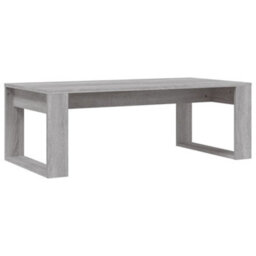 Berkfield Coffee Table Grey Sonoma 102X50X35 Cm Engineered Wood - thumbnail 6
