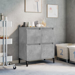 Berkfield Classic Sideboard Concrete Grey 60X35X70 Cm Engineered Wood - thumbnail 2